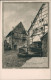 Ansichtskarte Michelstadt Alte Häuser Mit Patrizierhaus (Künstlerkarte) 1950 - Michelstadt