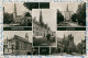 Postkaart Leiden Leyden 5 Bild: Academie, Stadthuis 1957 - Leiden