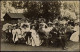 Mittweida Alfred Schlegel,  Atelier-Foto  Feine Gesellschaft, Gruppenfoto 1910 - Mittweida