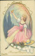 CHIOSTRI SIGNED 1930s POSTCARD - WOMAN & BIRDS & BIG EGGS - EDIT BALLERINI & FRATINI - N.269 (5125) - Chiostri, Carlo