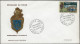 Tchad 1965 Y&T 113 Sur FDC. Gendarmerie Nationale. A Moto, Véhicules D'intervention... - Police - Gendarmerie