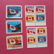 Lot Divers Timbres 19 Oblitérés 1988 1993 Environs - Autres & Non Classés