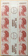 2179-CP Carnet Privé Liberté Gandon 10c Brun X8 Marge Publicitaire AEEPP Vichy Cote Dallay 50€ - Moderni : 1959-…