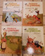 Lot Des 4 Albums FABLES De LA FONTAINE Ré-éd 1998 TBE Par RABIER Préface HERGE - Bücherpakete