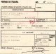 MONACO -- MONTE CARLO -- Timbre Fiscal -- Type " Armoiries De Daussy " 1 F. Sur PERMIS De TRAVAIL 15/01/80 - Fiscali