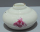 -BEL ENCRIER PORTE PLUME PORCELAINE LIMOGES Décor Main ROSES Couleur Rose   E - Inkwells