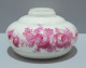 Delcampe - -BEL ENCRIER PORTE PLUME PORCELAINE LIMOGES Décor Main ROSES Couleur Rose   E - Inkwells