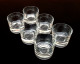 6 Verres Apéritifs Dubonnet Verre épais Transparent - Glas & Kristall