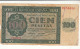 CRBS1131 BILLETE ESPAÑA 100 PESETAS 1936 USADO - Otros & Sin Clasificación