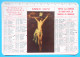H-0700 * ITALY ° CALENDARIETTO " GIORNATA MISSIONARIA MONDIALE 22 OTTOBRE " 1972 - Petit Format : 1971-80