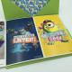 China Postcard,Shanghai Philatelic Corporation Releases Disney Monster University Postcards - Cartoline Postali