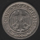 DEUTSCHES REICH - 50 REICHSPFENNIG 1931D - 1 Mark & 1 Reichsmark