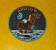 TISSU PATCH : ETATS UNIS , APOLLO 11  , DIAMETRE 9 CM , BON ETAT VOIR PHOTO . POUR TOUT RENSEIGNEMENT ME CONTACTER. REGA - Patches