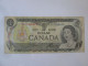 Canada 1 Dollar 1973 Banknote See Pictures - Canada