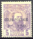[* SUP] CP2, 3,50/5F Violet, Légère Trace Et Grande Fraîcheur - Diverses Signatures Dont CBE. Rare Et Superbe - Cote: 27 - 1884-1894