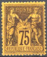 [* SUP] N° 99, 75c Violet/orange (II) - Grande Fraîcheur - Cote: 400€ - 1876-1878 Sage (Typ I)