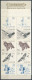 H.214 Booklet ** MNH / Bruno Liljefors, Drawings Of Animals, Mountain Hare, Gull, Fox, Golden Eagle, Stoat - 1951-80