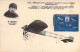Vignette Bleue Circuit Européen D'aviation 18 Juin-2 Juillet 1911 Sur Carte Monoplan Blériot Texte Intéressant - Luftfahrt