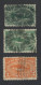 3x Newfoundland Used Stamps; #24-2c F #47-2c F/VF #48-2c F/VF = $82.50 - 1865-1902