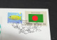 8-3-2024 (2 Y 27) COVID-19 4th Anniversary - Bangladesh - 8 March 2024 (with Bangladesh UN Flag Stamp) - Malattie