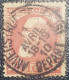 Belgium King Leopold 10C Postmark 1910 SON - Autres & Non Classés
