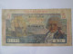 Rare! Guadeloupe 5 Francs 1947 Banknote Series:91555 See Pictures - Sin Clasificación
