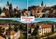 73923182 Ettlingen Altes Schloss Panorama Bruecke Rathaus  - Ettlingen