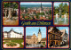 73923174 Ettlingen Skulpturen Panorama Schloss Fussgaengerzone - Ettlingen