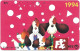 Phonecard - Japan, Caricature Dogs, N°1169 - Collezioni