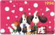 Phonecard - Japan, Caricature Dogs, N°1169 - Sammlungen