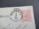 Österreich / Tschechien 1905 Kartenbrief Mit Stempel Brux Nach Postelberg Heute Postoloprty Mit K1 Ank. Stempel - Carte-Lettere