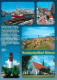 73237945 Buesum Nordseebad Hafen Leuchtturm Kirche Promenade Buesum Nordseebad - Büsum