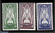 Ireland 1937 Definitives 3v (signed With Attest), Mint NH, Religion - Transport - Religion - Fire Fighters & Prevention - Unused Stamps