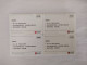 China Transport Cards,Hangzhou Metropolitan Area Rail Transit, Metro Card, Shaoxing City, (4pcs) - Sin Clasificación