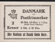 1943. DANMARK. 2 KRONER. BOOKLET With 20 Stk. 5 + 3 ØRE Red Cross  + 4 X 10 ØRE Christian ... (AFA 2 KR - 14) - JF541632 - Booklets