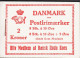 1940. DANMARK. 2 KRONER. BOOKLET With 8 Stk. 10 øre + 8 Stk 10 + 3 ØRE Red Cross  + 4 X 10... (AFA 2 KR - 12) - JF541633 - Libretti