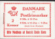 1940. DANMARK. 2 KRONER. BOOKLET With 8 Stk. 10 øre + 8 Stk 10 + 3 ØRE Red Cross  + 4 X 10... (AFA 2 KR - 12) - JF541633 - Booklets