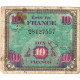 France, 10 Francs, Drapeau/France, 1944, SÉRIE 1944, B, Fayette:VF18.01 - 1944 Bandiera/Francia