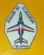 TISSU PATCH :   PATROUILLE DE FRANCE AVEC ALPHA JET   , DIAMETRE 9 CM , BON ETAT VOIR PHOTOS . POUR TOUT RENSEIGNEMENT M - Patches