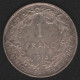 BELGIUM - 1 FRANC 1913 French -SILVER- - 1 Frank