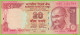 Voyo INDIA 20 Rupees 2013 P103d B287b 08F Let. E UNC - India