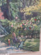 Delcampe - Fernand PROUST (XXème) Huile Sur Toile "Parc Monceau  Paris " Juin 1974 - Oils