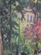 Delcampe - Fernand PROUST (XXème) Huile Sur Toile "Parc Monceau  Paris " Juin 1974 - Oelbilder