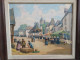 Ancien Tableau Marché Breton Signé L. Masson  Signé L. Masson (Lucien Masson) - Huiles