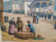 Delcampe - Ancien Tableau Marché Breton Signé L. Masson  Signé L. Masson (Lucien Masson) - Huiles