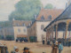 Delcampe - Ancien Tableau Marché Breton Signé L. Masson  Signé L. Masson (Lucien Masson) - Olieverf