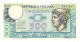 500 LIRE BIGLIETTO DI STATO MERCURIO 20/12/1976 FDS - Other & Unclassified