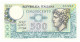 500 LIRE BIGLIETTO DI STATO MERCURIO 02/04/1979 FDS - Andere & Zonder Classificatie