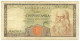 50000 LIRE BANCA D'ITALIA LEONARDO DA VINCI MEDUSA 03/07/1967 QBB - Autres & Non Classés