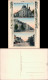 Ansichtskarte Neuweida-Riesa 3 Bild: Straßen Und Villen 1900 Coloriert - Riesa